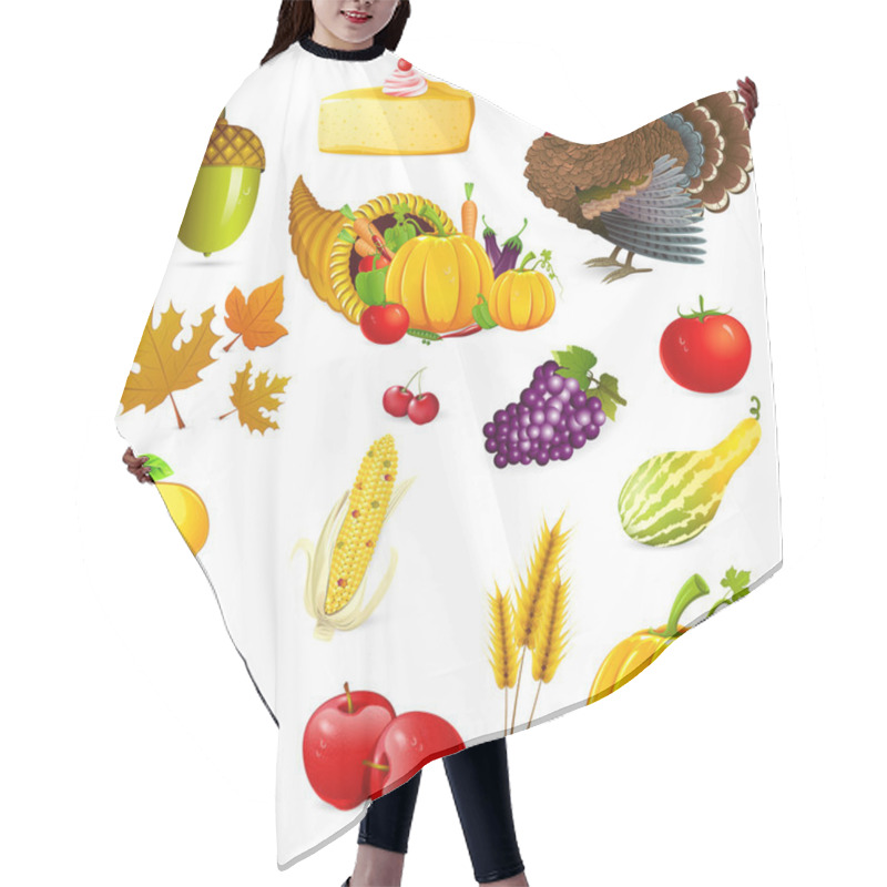 Personality  Thanksgiving Hair Cutting Cape