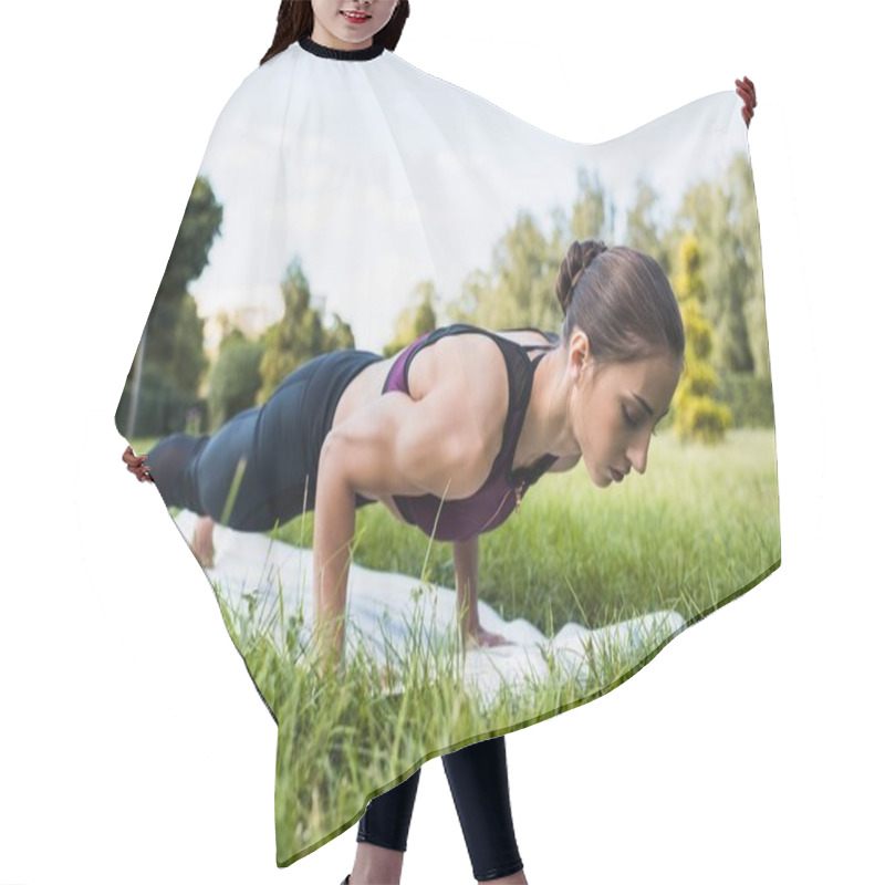 Personality  Push Ups Hair Cutting Cape