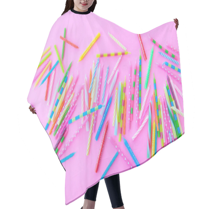 Personality  Variety Of Birthday Candles Hair Cutting Cape