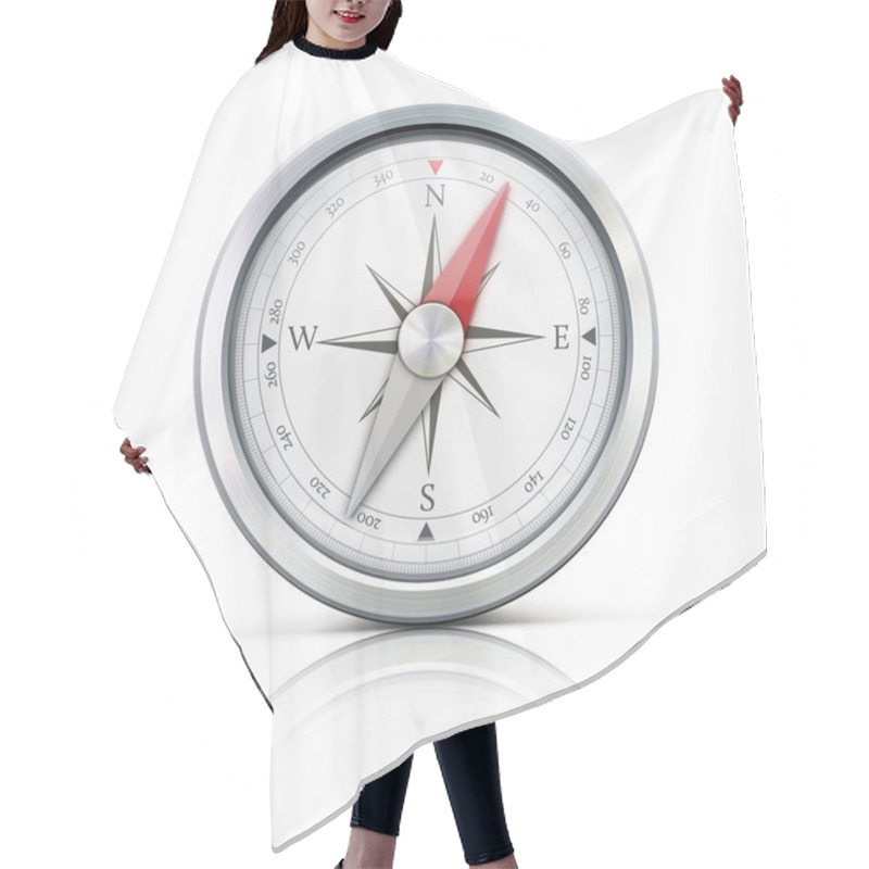 Personality  Detailed Compass Hair Cutting Cape