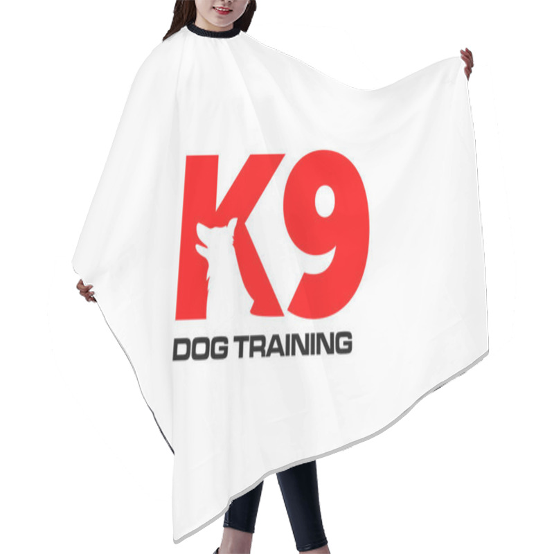 Personality  Illustration Vector Graphic Of Dog Training Club Logo Design Template Hair Cutting Cape