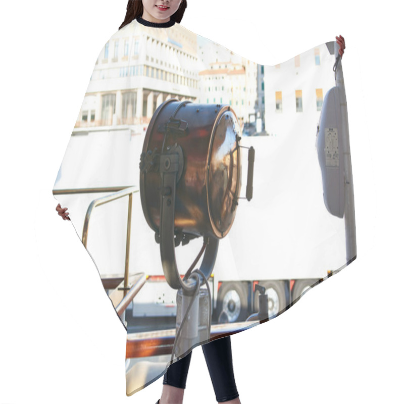 Personality  The Marine Parts Of The Ship. Sailboat Hair Cutting Cape