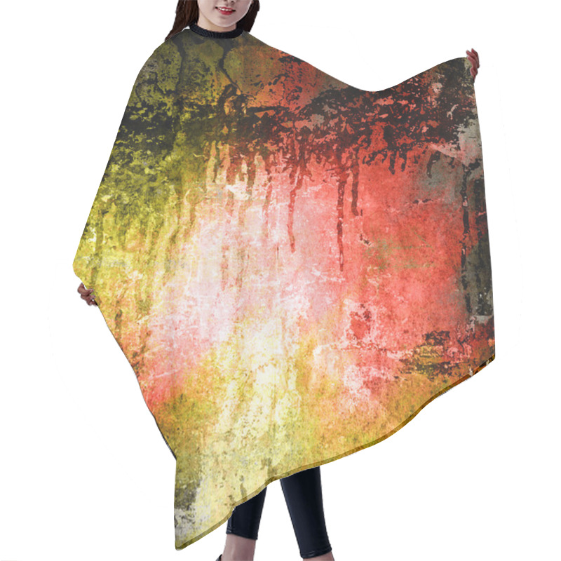 Personality  Graffiti Background Hair Cutting Cape