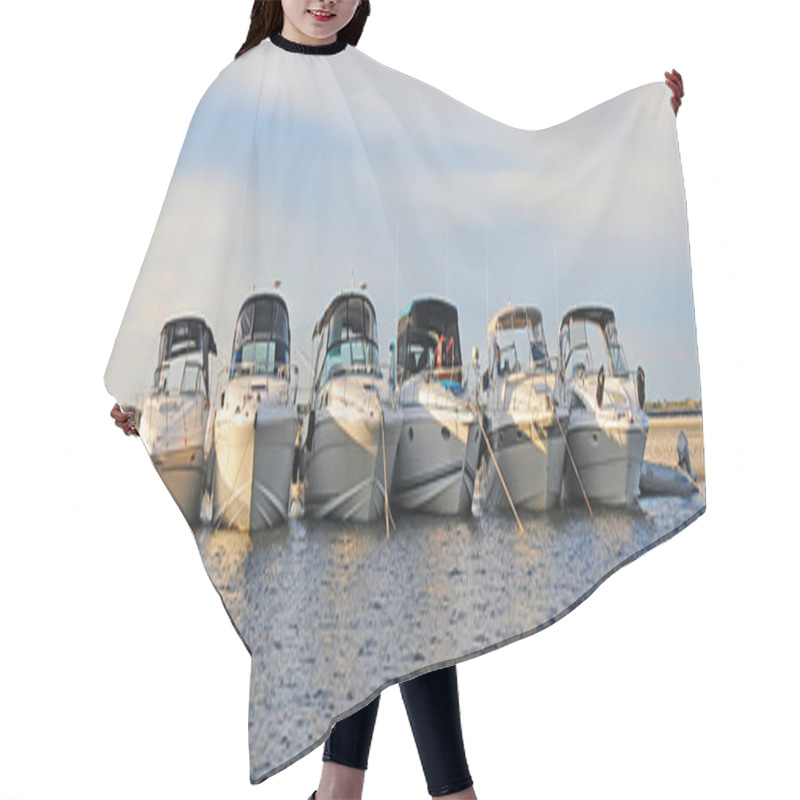 Personality  Yacht Banner Hair Cutting Cape