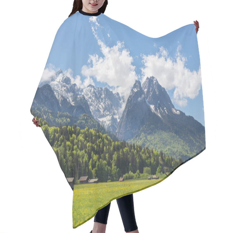 Personality  Alps Panorama Garmisch-Partenkirchen Bavaria Germany Hair Cutting Cape