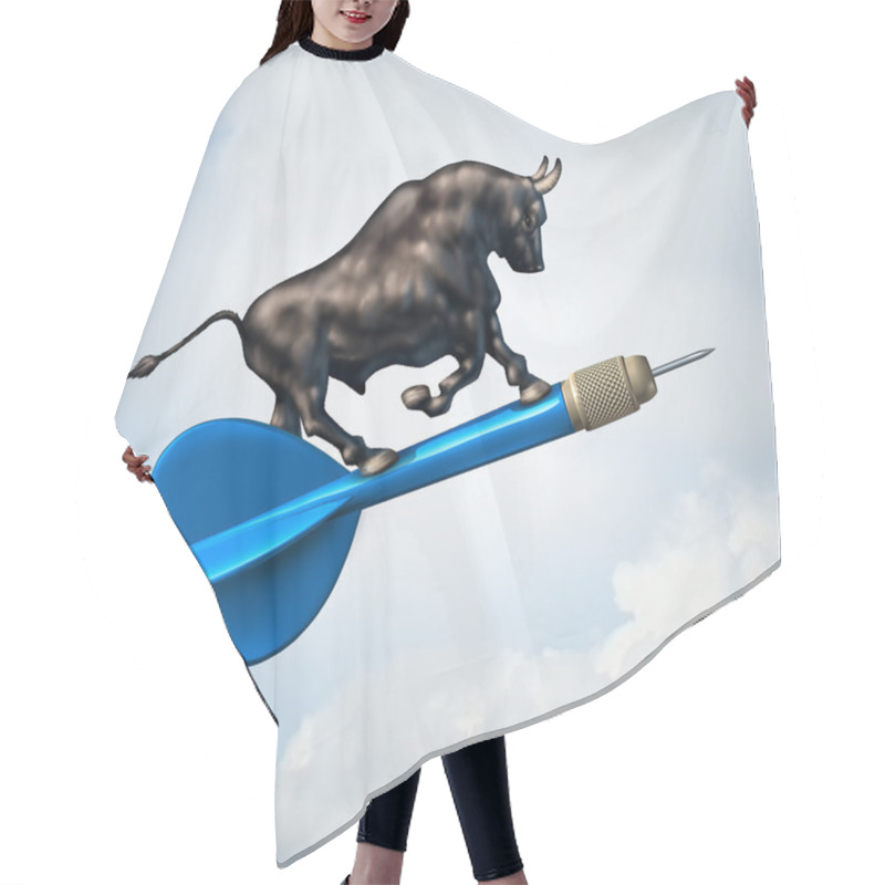 Personality  Bull Market Target Hair Cutting Cape