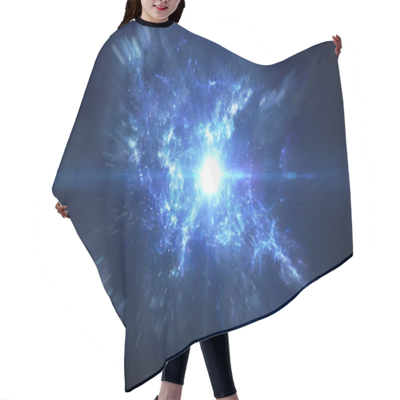 Personality  Universe Scene With Planets, Stars And Galaxies In Outer Space Showing The Beauty Of Space Exploration. Elements Furnished By NASA Hair Cutting Cape