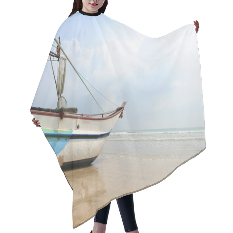 Personality  Fishing Boats Hair Cutting Cape