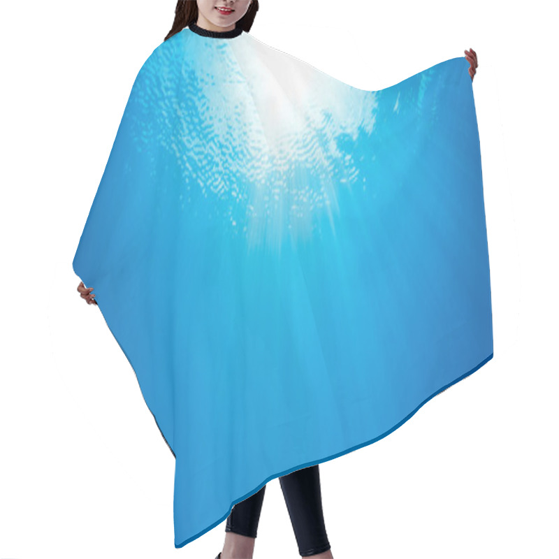 Personality  Under Water Hair Cutting Cape