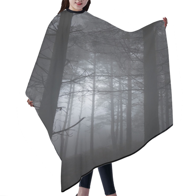 Personality  Mysterious Forest Hair Cutting Cape