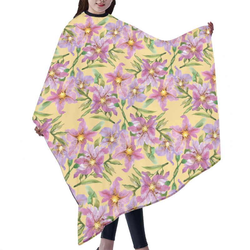 Personality  Summertime Garden Flowers Hair Cutting Cape