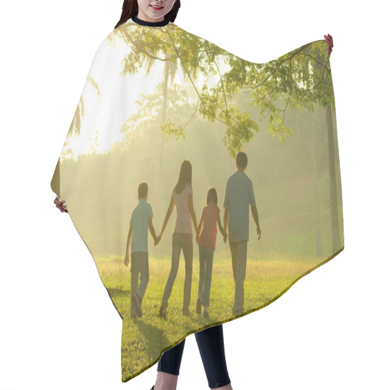 Personality  Family Outdoor Quality Time Hair Cutting Cape