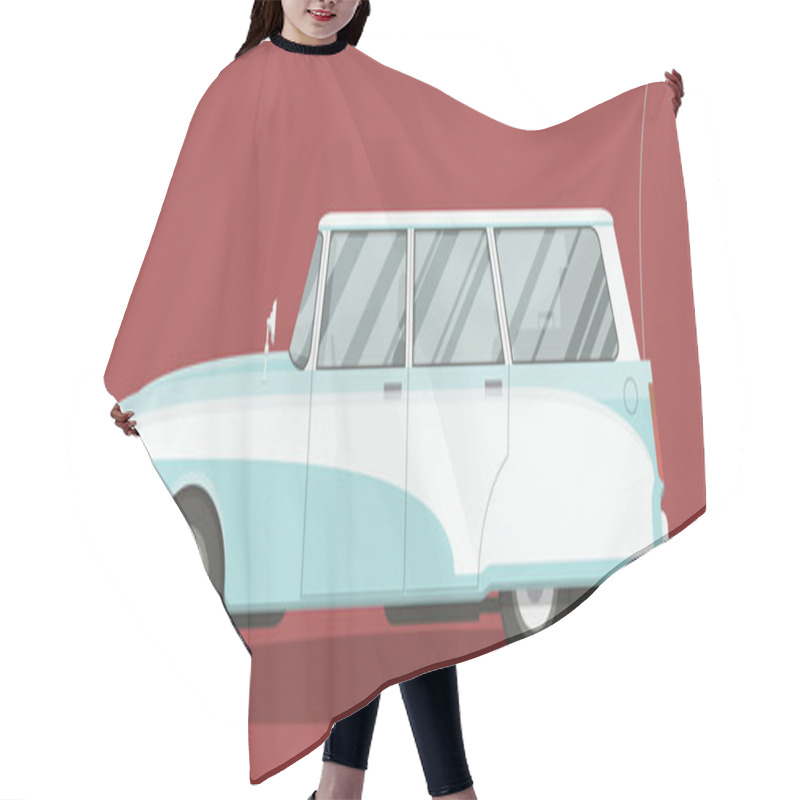 Personality  Old Wagon Car Hair Cutting Cape