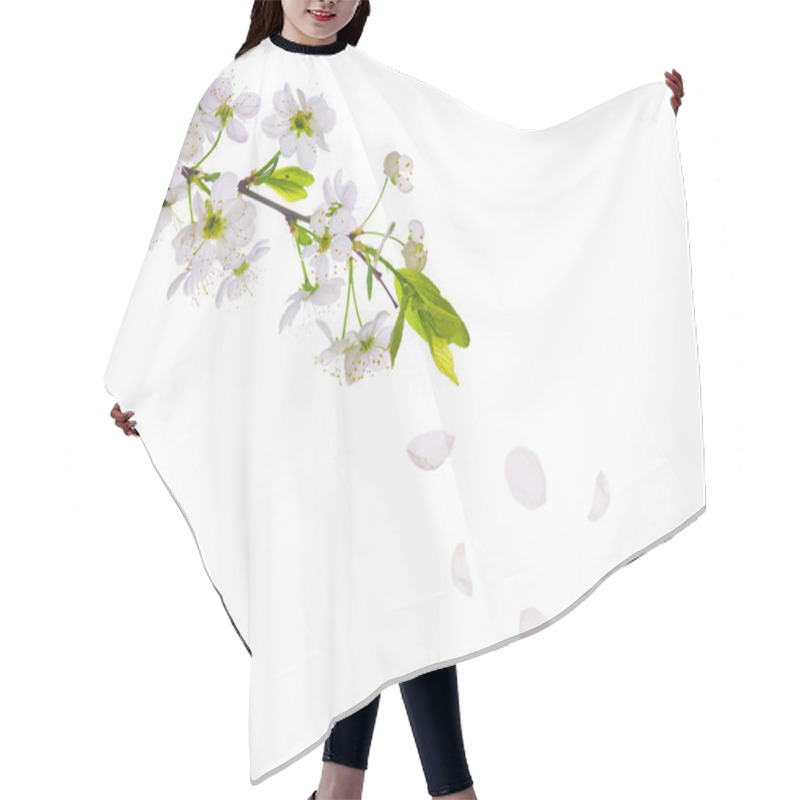 Personality  Spring Cherry Tree Flowers And Petals Hair Cutting Cape