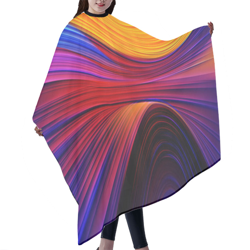 Personality  Abstract Altelope Pattern Background Hair Cutting Cape