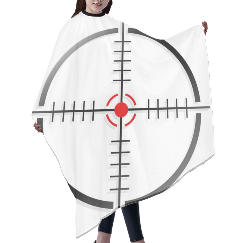 Personality  Crosshair, Reticle Hair Cutting Cape