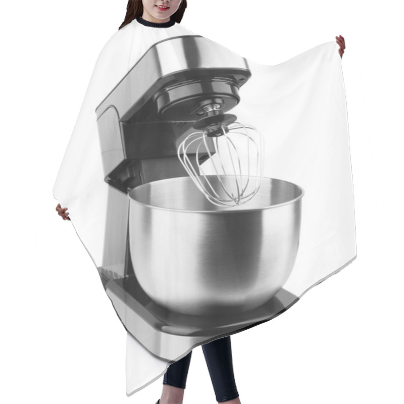 Personality  Single Electric Food Processor In Retail Store Hair Cutting Cape