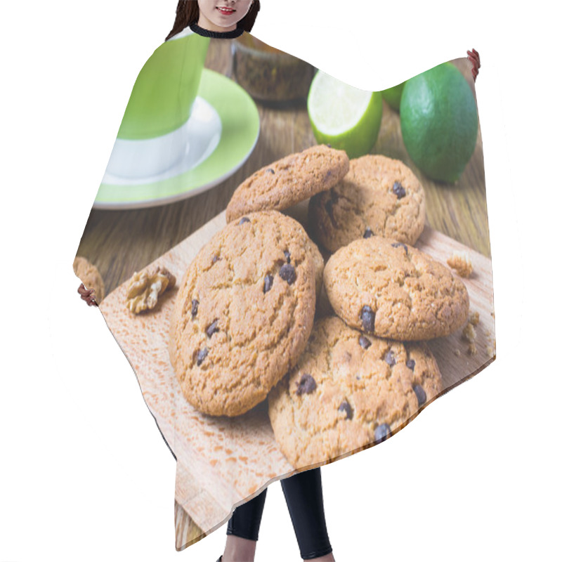 Personality  Oatmeal Cookies Hair Cutting Cape