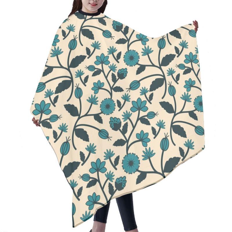 Personality  Seamless Pattern Hair Cutting Cape