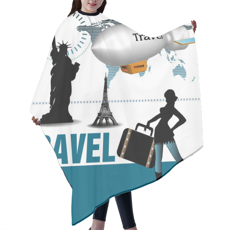 Personality  Travel Hair Cutting Cape