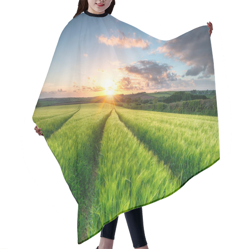 Personality  Cornwall Countryside Hair Cutting Cape