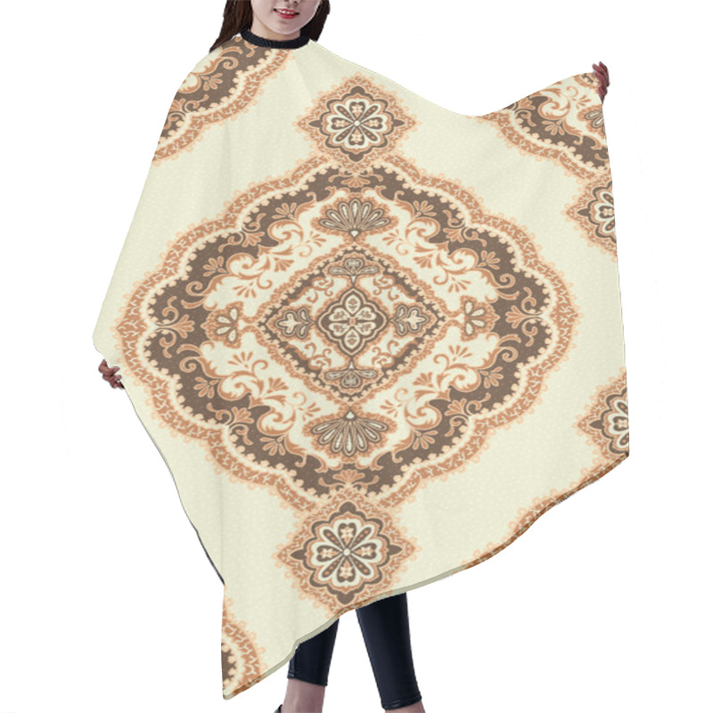 Personality  Seamless Pattern 011 Hair Cutting Cape