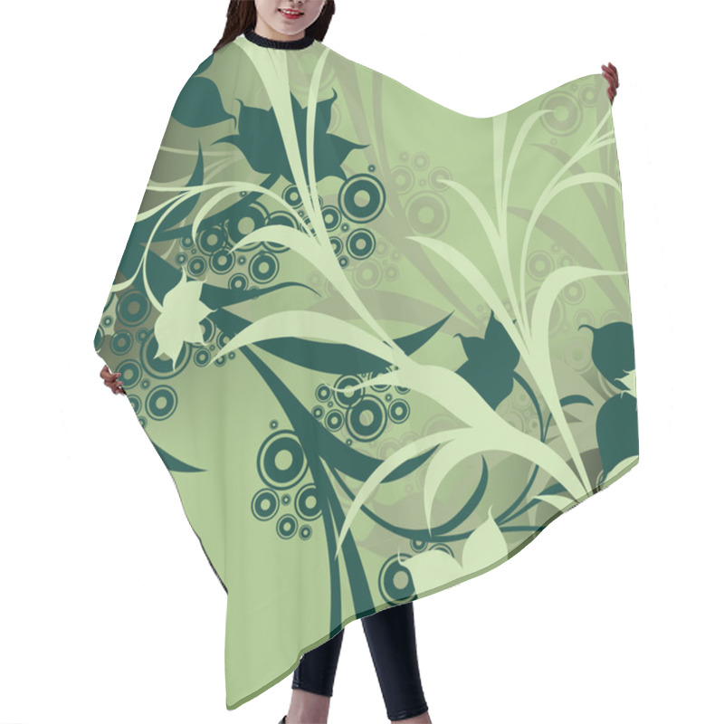 Personality  Abstract Design Hair Cutting Cape