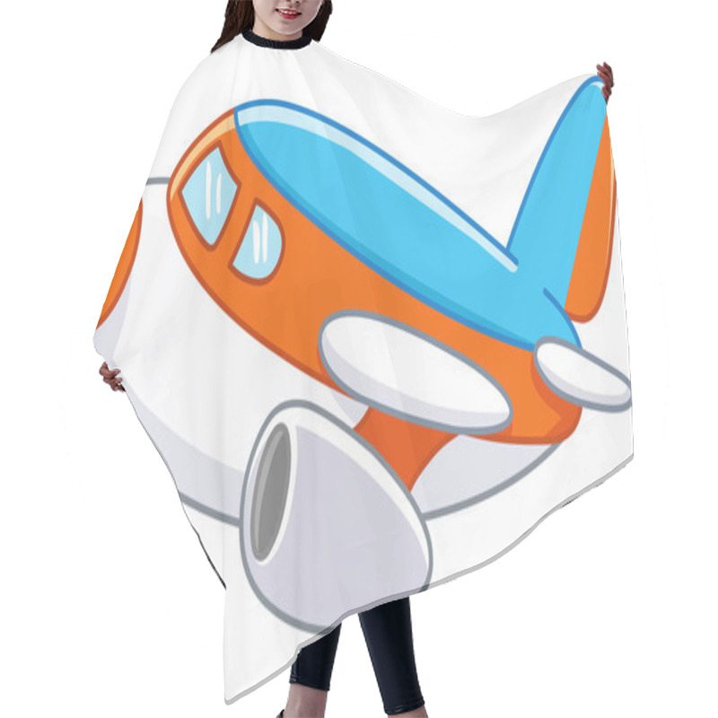 Personality  Cartoon Plane Hair Cutting Cape