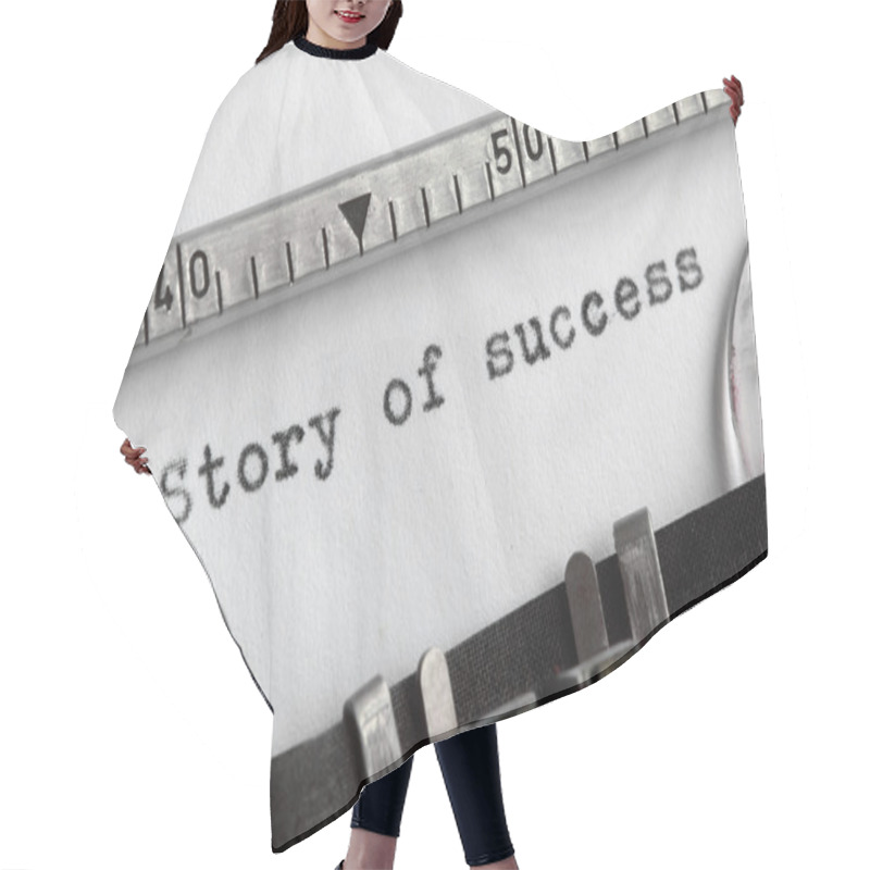 Personality  Story Of Success Hair Cutting Cape