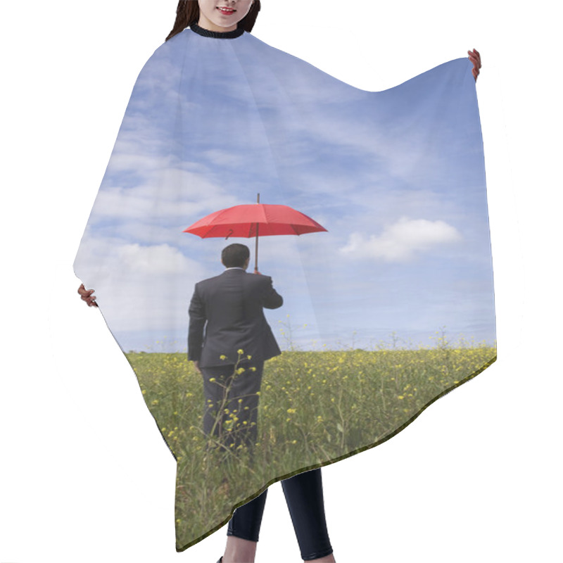 Personality  The Insurance Agent Hair Cutting Cape