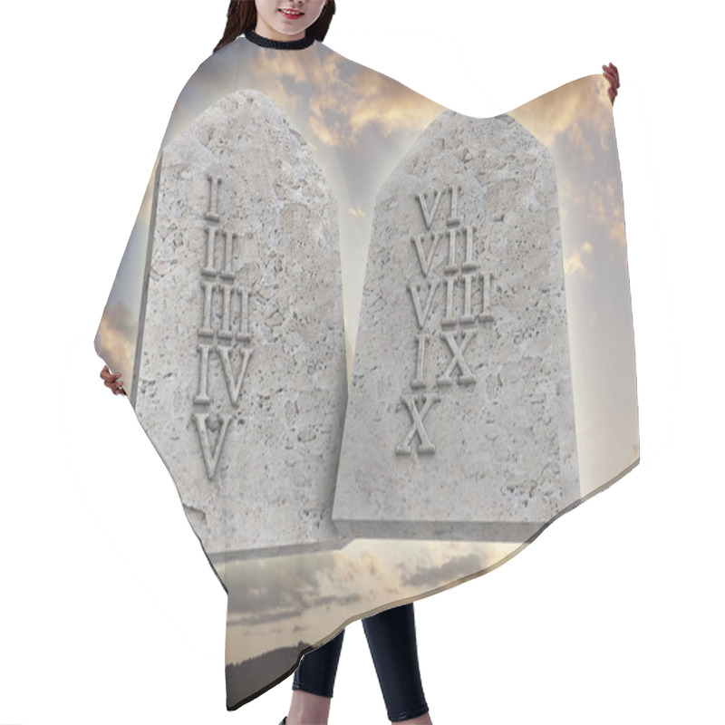 Personality  The Ten Commandments Hair Cutting Cape