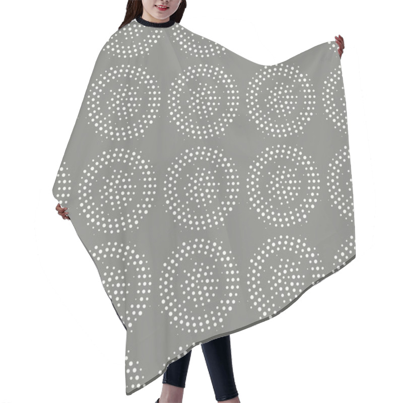 Personality  Sweet Dots Seamless Background Hair Cutting Cape