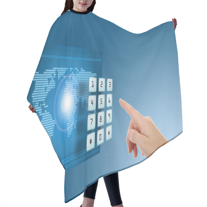 Personality  Network Security Hair Cutting Cape