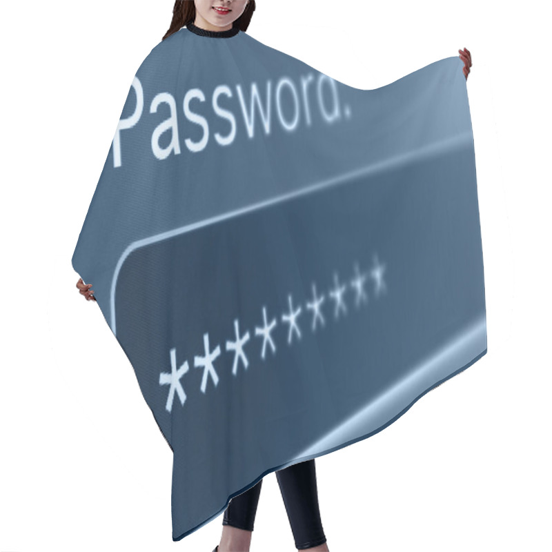 Personality  Password Hair Cutting Cape