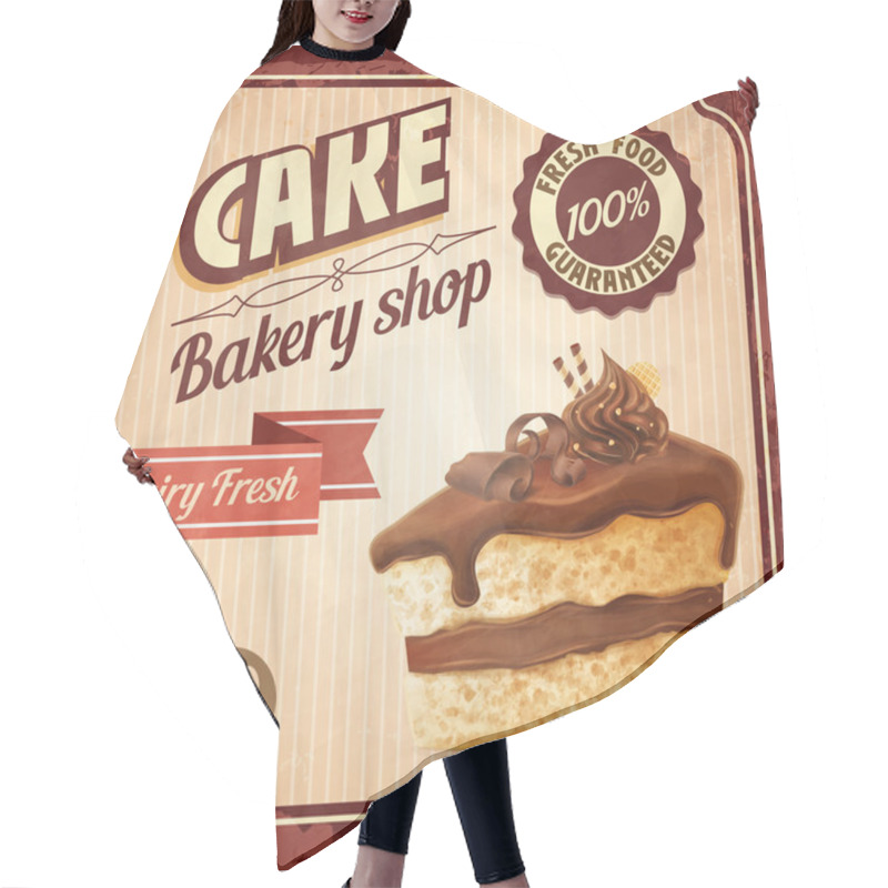 Personality  Cake,bakery Shop  Background Hair Cutting Cape