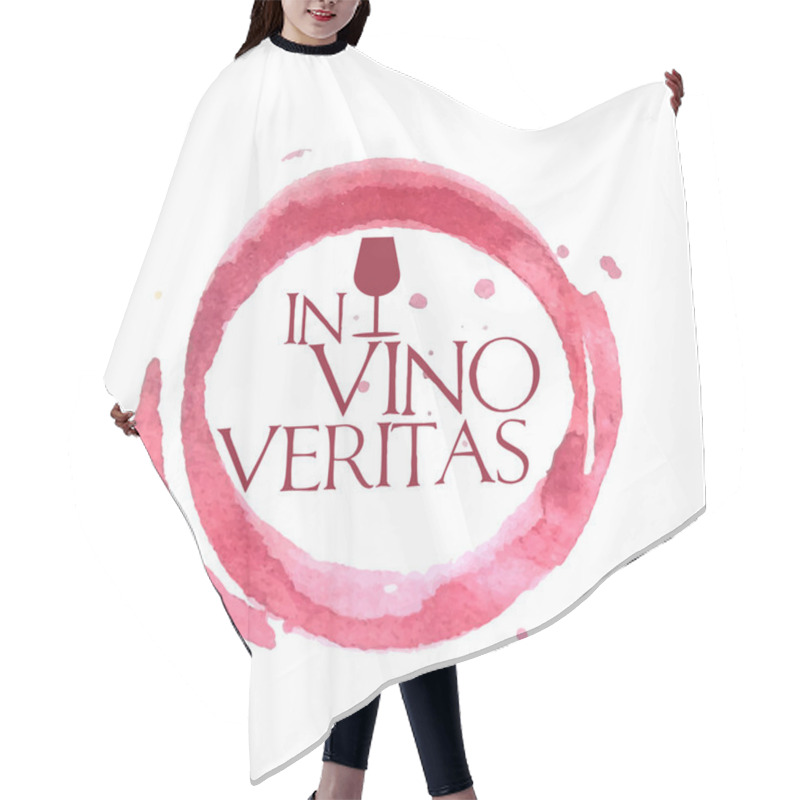 Personality  N Vino Veritas Hair Cutting Cape