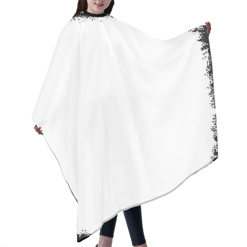 Personality  Grunge Frame Hair Cutting Cape