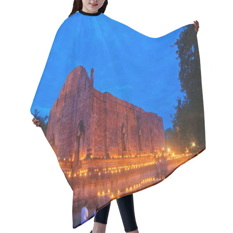 Personality  The Ruins Of The Temple In Twilight Time Hair Cutting Cape