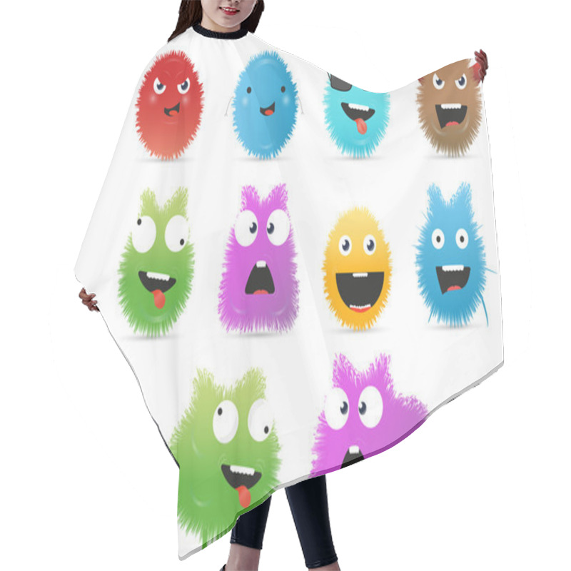 Personality  Funny Monsters Hair Cutting Cape