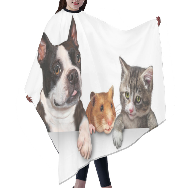 Personality  Pets Sign Hair Cutting Cape