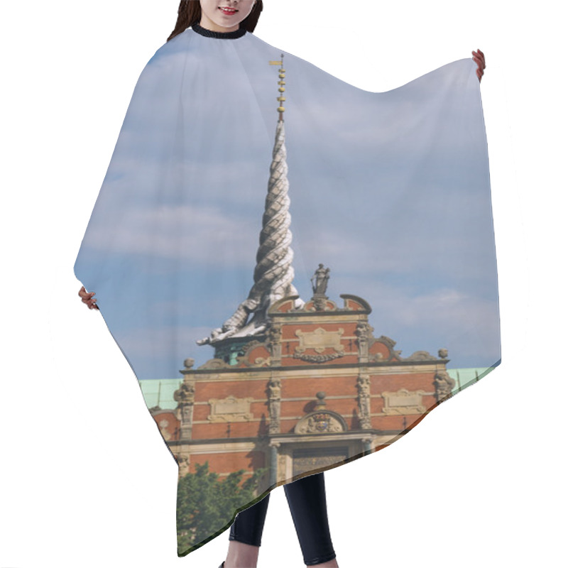 Personality  Copenhagen Stock Exchange hair cutting cape