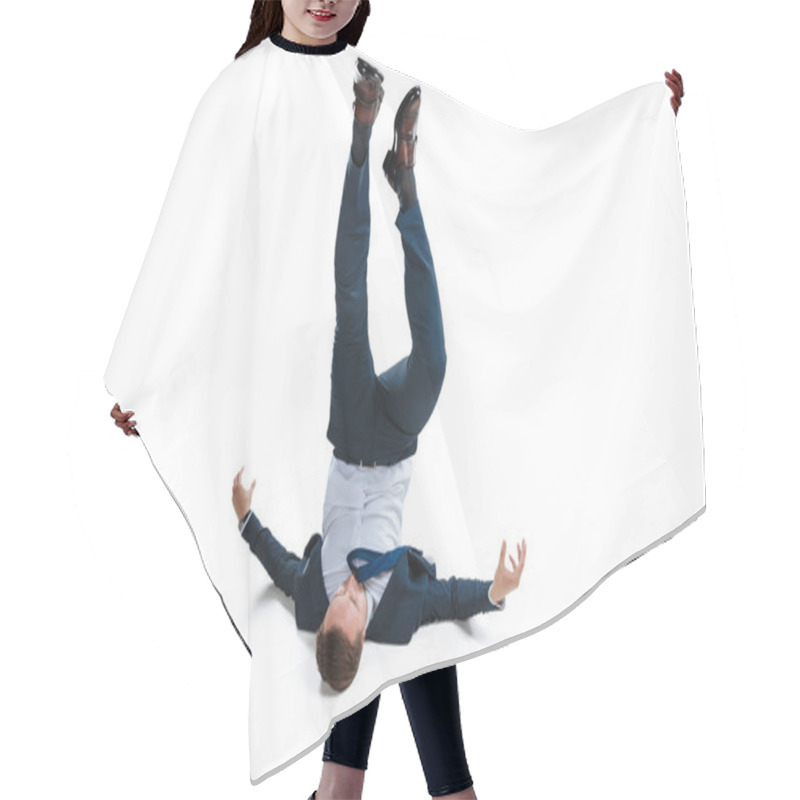 Personality  Upside Down Hair Cutting Cape