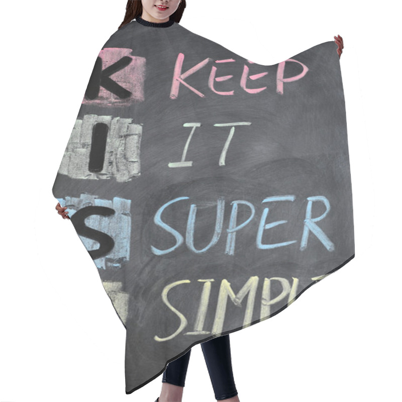 Personality  KISS Acronym Hair Cutting Cape