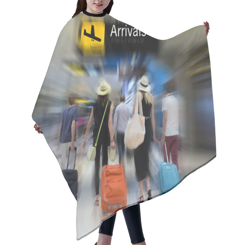 Personality  Airline Passengers Hair Cutting Cape