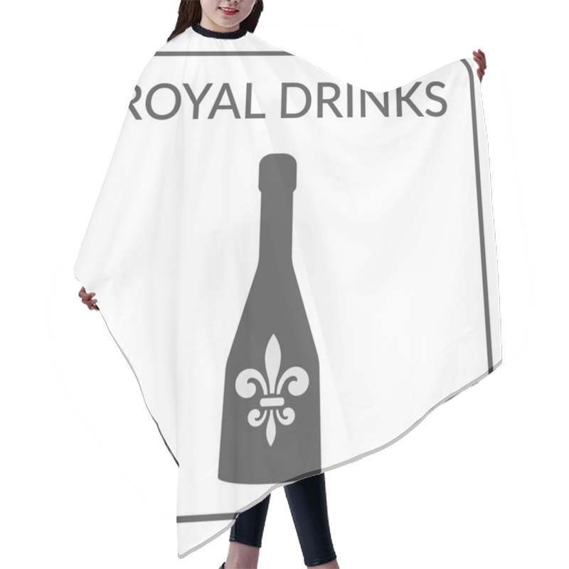 Personality  Royal Drinks Ign Hair Cutting Cape