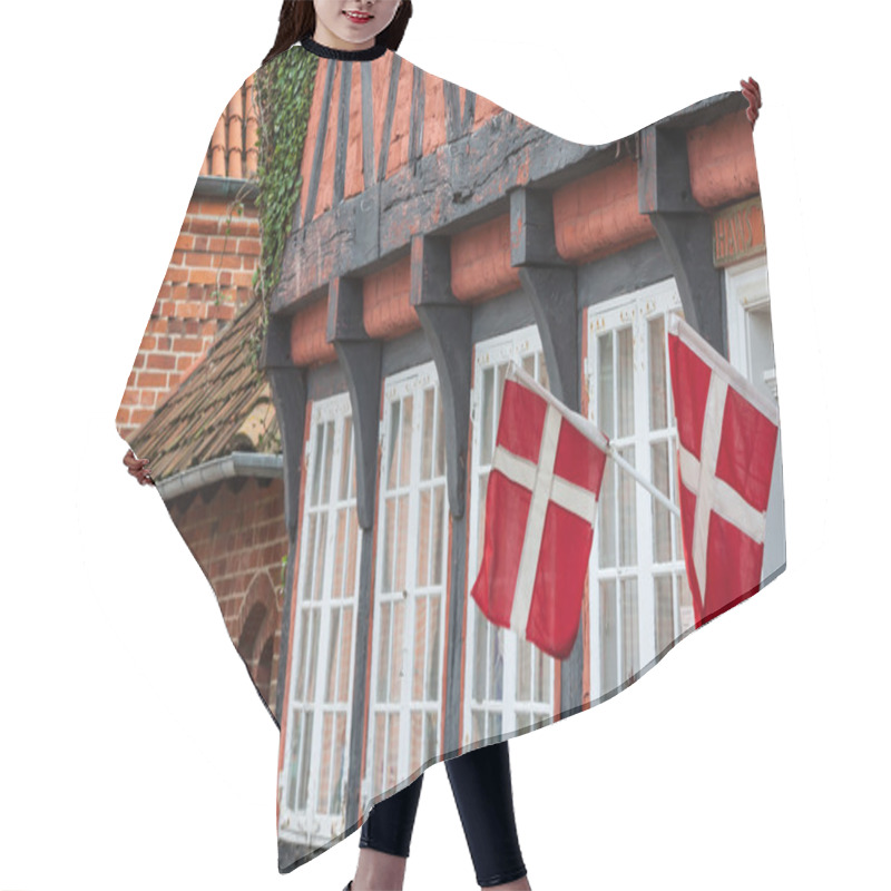 Personality  Half Timbered Traditional House In Ribe Denmark Hair Cutting Cape