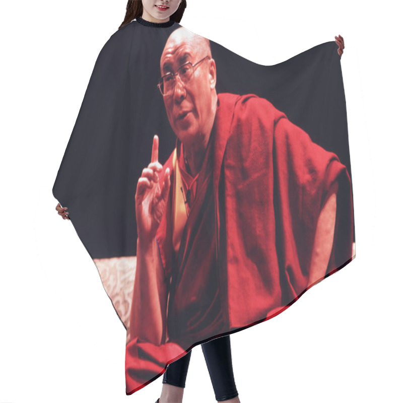 Personality  The 14th Dalai Lama Of Tibet Hair Cutting Cape