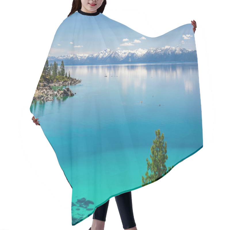 Personality  Kayaking Lake Tahoe Hair Cutting Cape