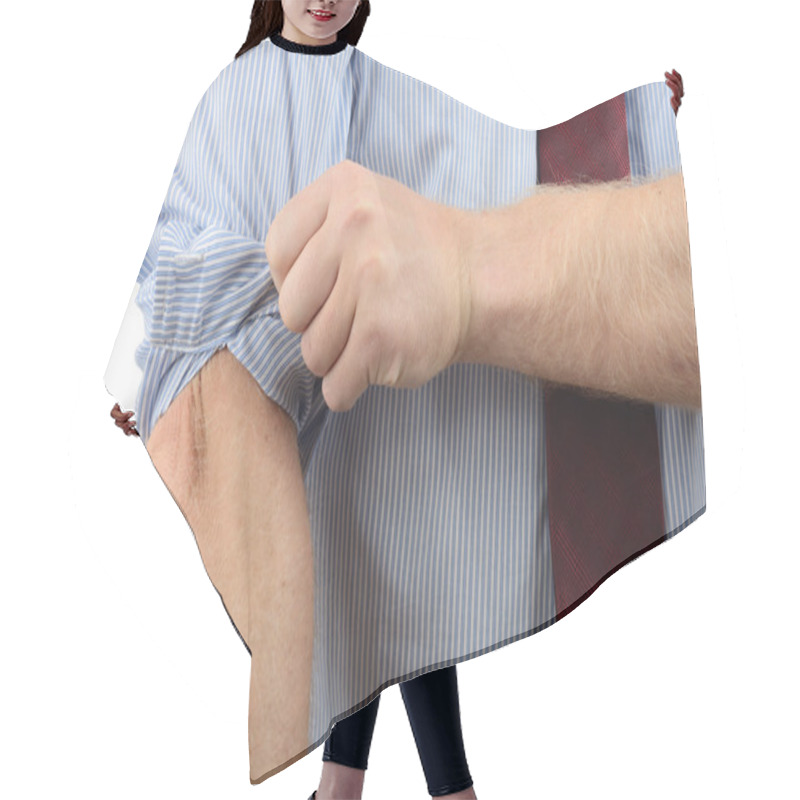 Personality  Man Ready To Work Hair Cutting Cape