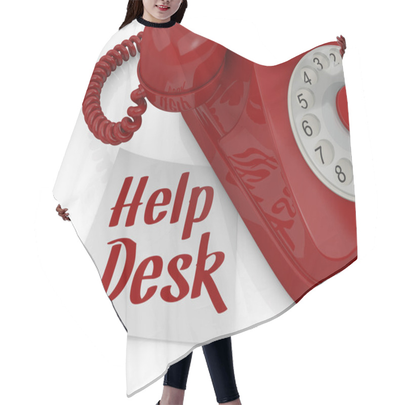 Personality  Help Desk Hair Cutting Cape